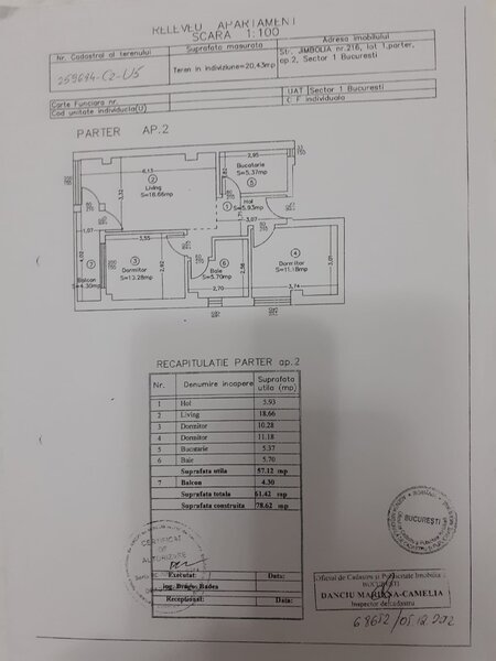 Bucurestii Noi, aproape metrou Laminorului 7 min, 10 min de Bazilescu